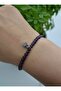 4 mm Amethyst Stone Bracelet - Purple - - 2