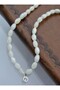 Necklace - White -