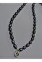 Necklace - Gray - - 3