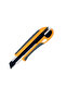 Muratec L-24 MultiPro Auto-Lock Cutter 18mm Heavy Duty Utility Knife with Spatula Tip – Yellow - 2