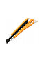 Muratec L-24 MultiPro Auto-Lock Cutter 18mm Heavy Duty Utility Knife with Spatula Tip – Yellow