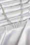Silver Brass Fringed Women's Necklace for Elegant Necks - 2