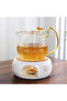 Stylishly Designed Glass Teapot - 550 ml - Borosilicate Glass - 5