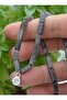 Labradorite Necklace - Gray - - 2
