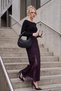 Knitwear Lace Detailed Slit Detailed Maxi Skirt Women's Skirt 680Et00117