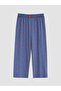Patterned Women's Capri Pajama Set - 7