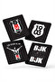Çok Sevdik Wooden Coasters (Set of 4) - Licensed Original - 2