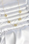 Gold Color Clover Model Vip Series Women's Necklace - 2