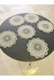 Set of 6 Lace Coffee Servers, 15x15 cm, Assorted-Pattern Coasters, Turkish Coffee, Finca BX - 2
