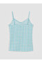 Peak New Season Blue V-Neck Plaid Women's Shorts Pajama Set - 6