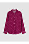 Shirt Collar Patterned Women's Pajama Set - 6