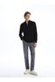 Trendlucky standard fit stand collar men's knit cardigan - 2