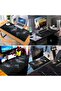 لوحة ماوس للألعاب SKY-TOUCH مقاس 90×40 سم، لوحة ماوس مضادة للانزلاق، لوحة ماوس بتصميم خريطة العالم مع قاعدة مطاطية وحواف مخيطة - 4