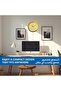 Plastic Abstract Quartz Analog Wall Clock - Model No.957 (260Mm X 260Mm X 33Mm, Ivory) - 4