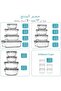 12Pack Glass Food Containers Set with 5 Plastic Sauce Containers - 2