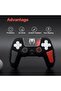 غطاء سيليكون لوحدة تحكم PS5، غلاف حماية لوحدة تحكم PS5 Dualsense مع غطاء للإبهام - 3