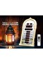 ساعة أذان، ساعة حائط رقمية LED للصلاة للمنزل والمكتب، ساعة أذان زخرفية (Gol) - 4