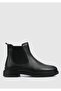 Black Leather Men's Boots