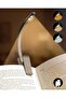ضوء للقراءة، مصابيح للقراءة في السرير، ضوء قراءة LED قابل للتركيب مع 3 ألوان وتعديل متدرج - 5