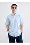 Trendlucky Regular Fit Linen Blend Men's Shirt with Difference
