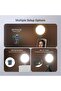 إضاءة حلقية LED للسيلفي للمبتدئين، 4.8 واط، ثنائية اللون، إضاءة ملائمة للهاتف بمشبك، إضاءة تكميلية - 4
