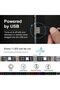 شريط إضاءة LED متعدد الاستخدامات يعمل بالطاقة عبر USB مع جهاز تحكم عن بعد، إضاءة خلفية زخرفية مقاومة للماء للـ H - 4