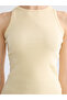 Nevavm Women's Oval Neck Tank Top with a Difference - 3