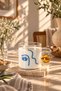 Heat Resistant Eye-Catching Design Colored Handle Glass Coffee and Tea Cup -1 Pc