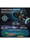 ميكروفون ديناميكي XLR USB مع مقبس سماعات الرأس، تحكم في مستوى الصوت، وزر كتم الصوت. وظيفة الصدى - 3