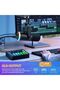 ميكروفون ديناميكي XLR USB مع مقبس سماعات الرأس، تحكم في مستوى الصوت، وزر كتم الصوت. وظيفة الصدى - 6