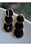 Mineli Earrings - Black - - 4