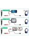 ميكروفون USB للألعاب للكمبيوتر، مكثف صغير عالي الحساسية، قابس 3.5 ملم للآيفون والآيباد وأجهزة أندرويد - 3