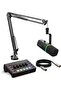 طقم ميكروفون ماجستي 4 في 1 |   ميكروفون ديناميكي SM8 + خلاط XLR + 360 °   ذراع ميكروفون + كابل XLR |   لـ