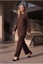 Crystal Fabric Grass Detail Trouser Suit - 2