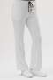 Lycra Bell-Bottom White Trousers - 3