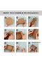 20-pack DIY Rectangle Drawer Kraft Boxes With Clear Lid CT12: 32 * 19.5 * 9cm Cardboard - 5
