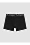 Ozmarka New Season Black Cotton Flexible Men's Boxer 3-Pack - 2