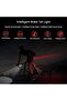 Smart Bike Tail Light - Induction Bicycle Tail Light, Rechargeable USB Waterproof Tail Light, Adjust - 2