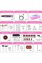 Rotary Tool Kit, Mini Cordless Rotary Tool Set, Cordless DIY Electric Sanding Tool, 3 Speed Variable - 3