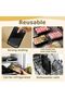 Durable Food Storage Containers with Lids, Reusable Plastic Meal Prep Boxes, Airtight Fridge & Freez - 3