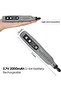 مجموعة أدوات دوارة، أداة دوارة صغيرة لاسلكية بـ 5 سرعات متغيرة وكابل شحن USB، 3.7 فولت مع - 6