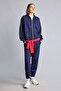 Basic Pocketed Thick Jogger Sweatpants with Lace-Up Waistband - 2