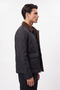 Men's Lightweight Puffer Jacket with Velvet Detailing and Slim Fit Quilted Design - 3