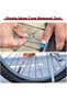 أداة إزالة قلب الصمام، مفتاح صمام الإطارات المحمول مع حلقة مفاتيح، أداة إزالة قلب الصمام المدمجة - 6