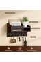 Key Hanger Organizer, 6 Key Hooks & and Key Holder for Wall Decorative, Wall Shelf, Wall Mounte - 3