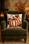 Autumn-Themed Pumpkin Pattern 43X43 (Double Sided) - 6