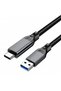 كابل USB C بطول 16.4 قدم/5 متر، كابل USB A إلى USB C، كابل بيانات عالي السرعة USB 3.2 Gen 2 بسرعة 10 جيجابت في الثانية، شحن سريع 3 أمبير 60 واط