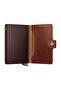 Premium Miniwallet+ Basco Card Holder Wallet, Brown - 3