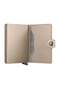 Miniwallet Pebble Card Holder Wallet, Beige - 3