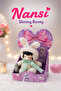 Nansi Rabbit Costume Plush Doll – Sleeping Companion Gift Boxed Toy - 2